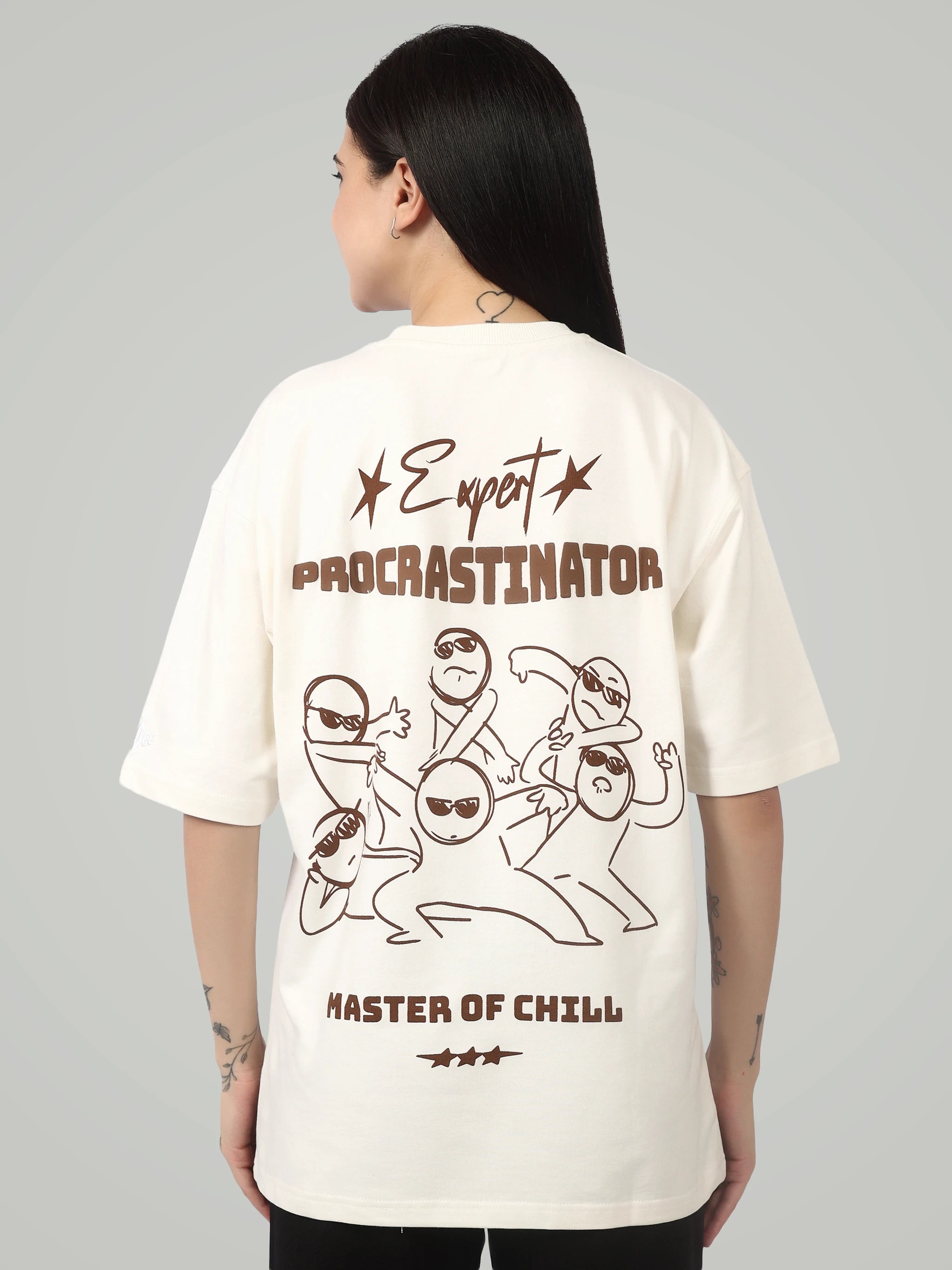 The "Expert" Heavyweight Oversized Tee – Off-White