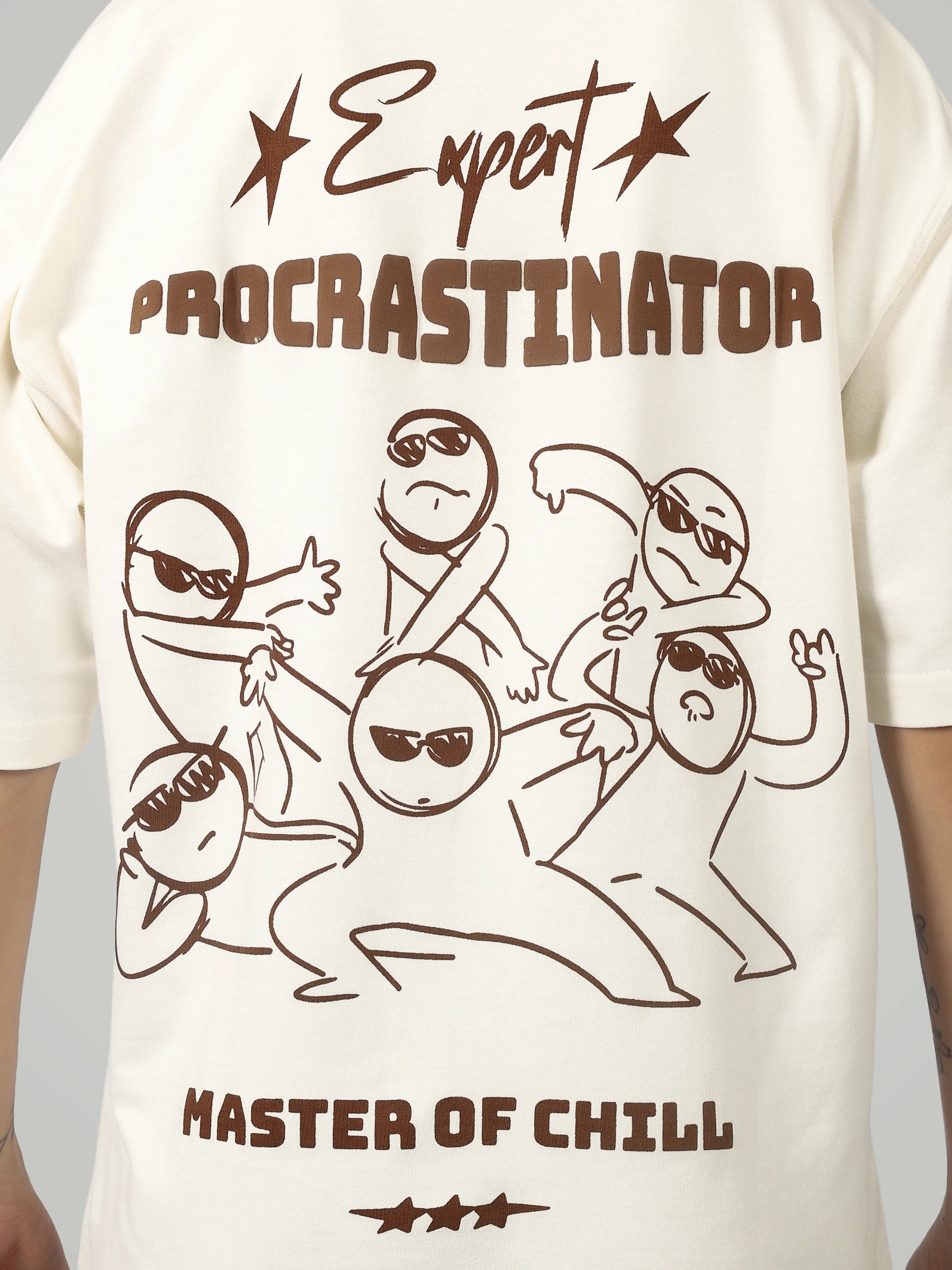 The "Expert" Heavyweight Oversized Tee – Off-White