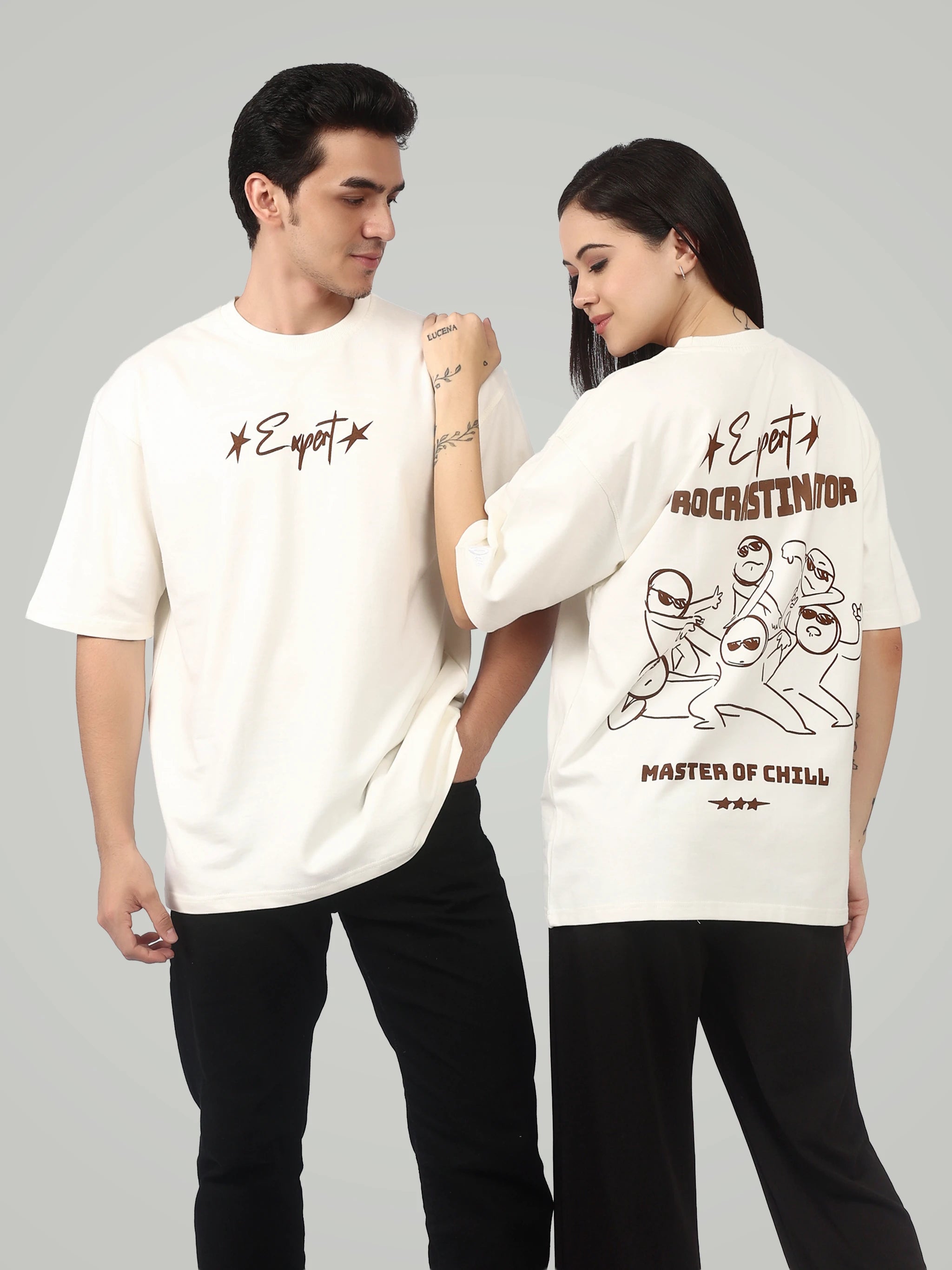 The "Expert" Heavyweight Oversized Tee – Off-White