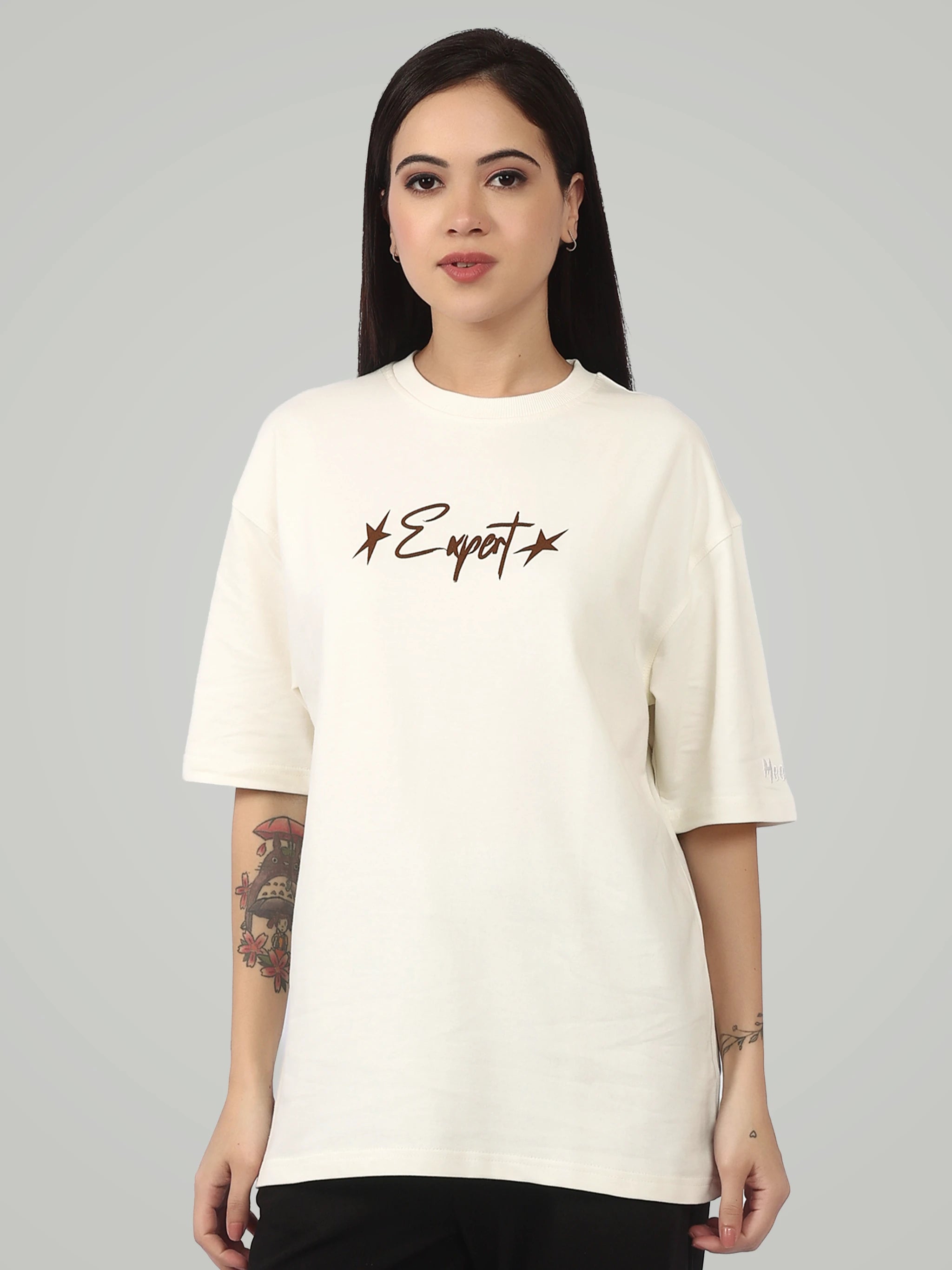 The "Expert" Heavyweight Oversized Tee – Off-White
