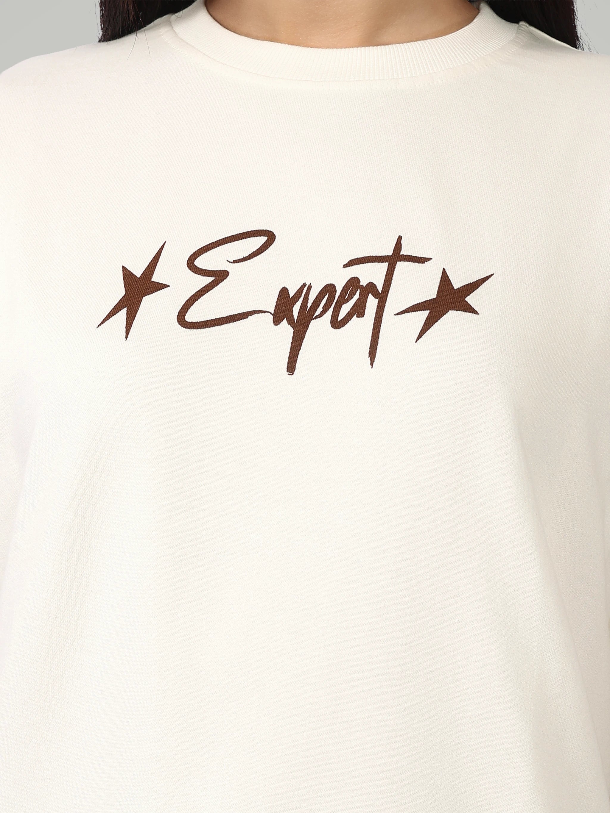 The "Expert" Heavyweight Oversized Tee – Off-White