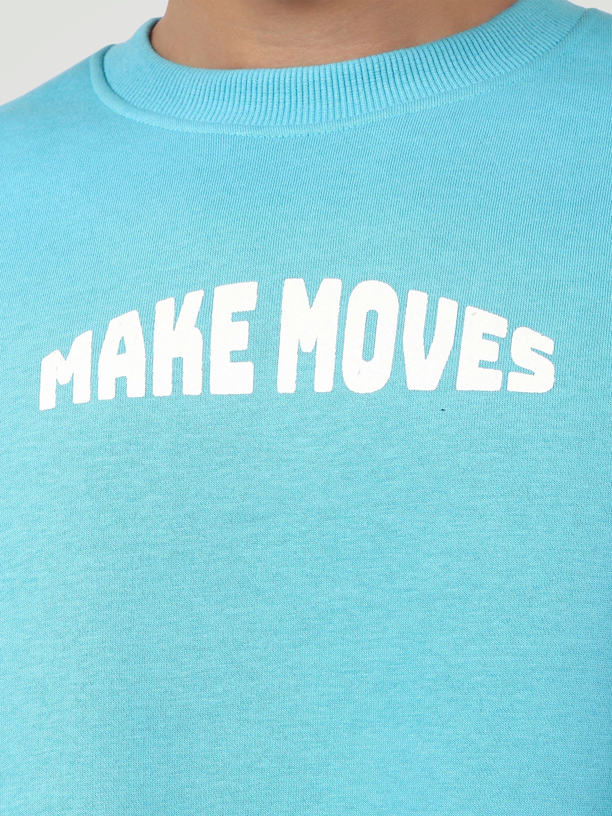 Men's Oversized Sweatshirt | English Blue 340 GSM | MeeDee – Meedee