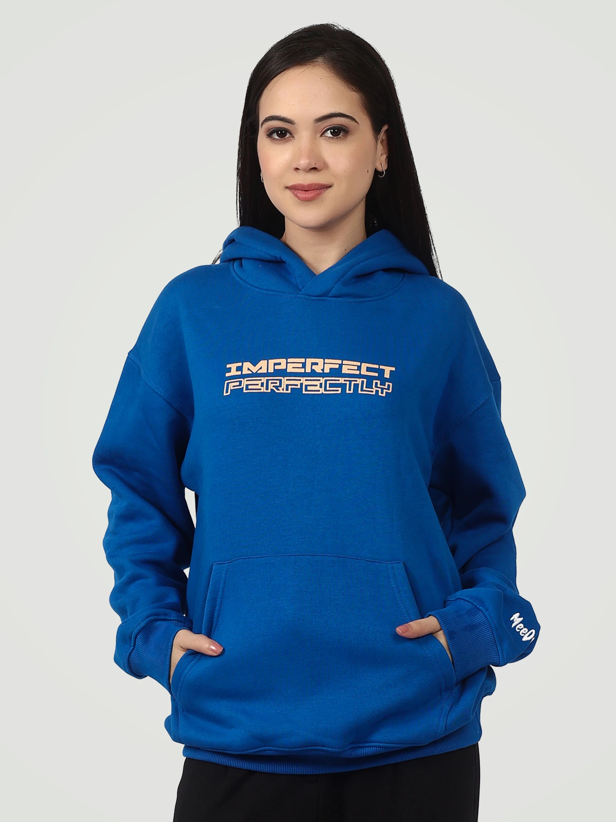 The "Purpose" Heavyweight Oversized Hoodie – Royal Blue