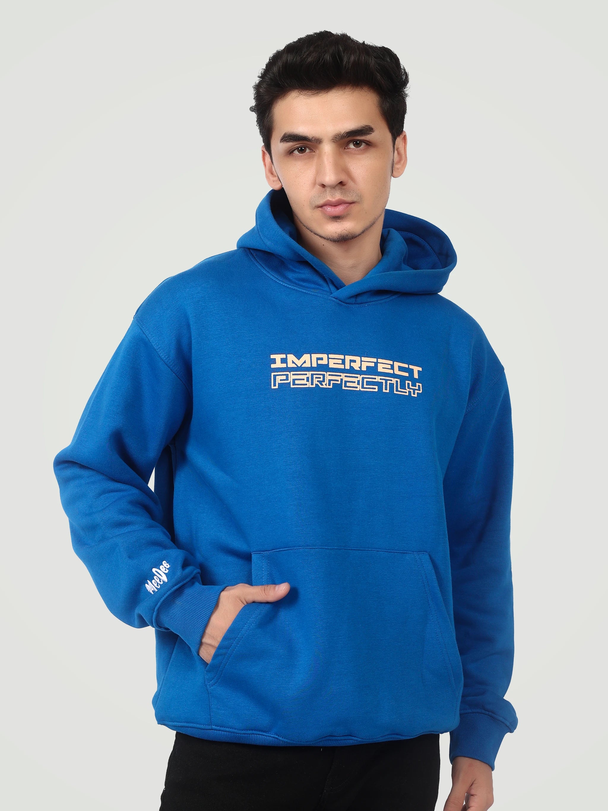 The "On Purpose" Heavyweight Hoodie – Royal Blue
