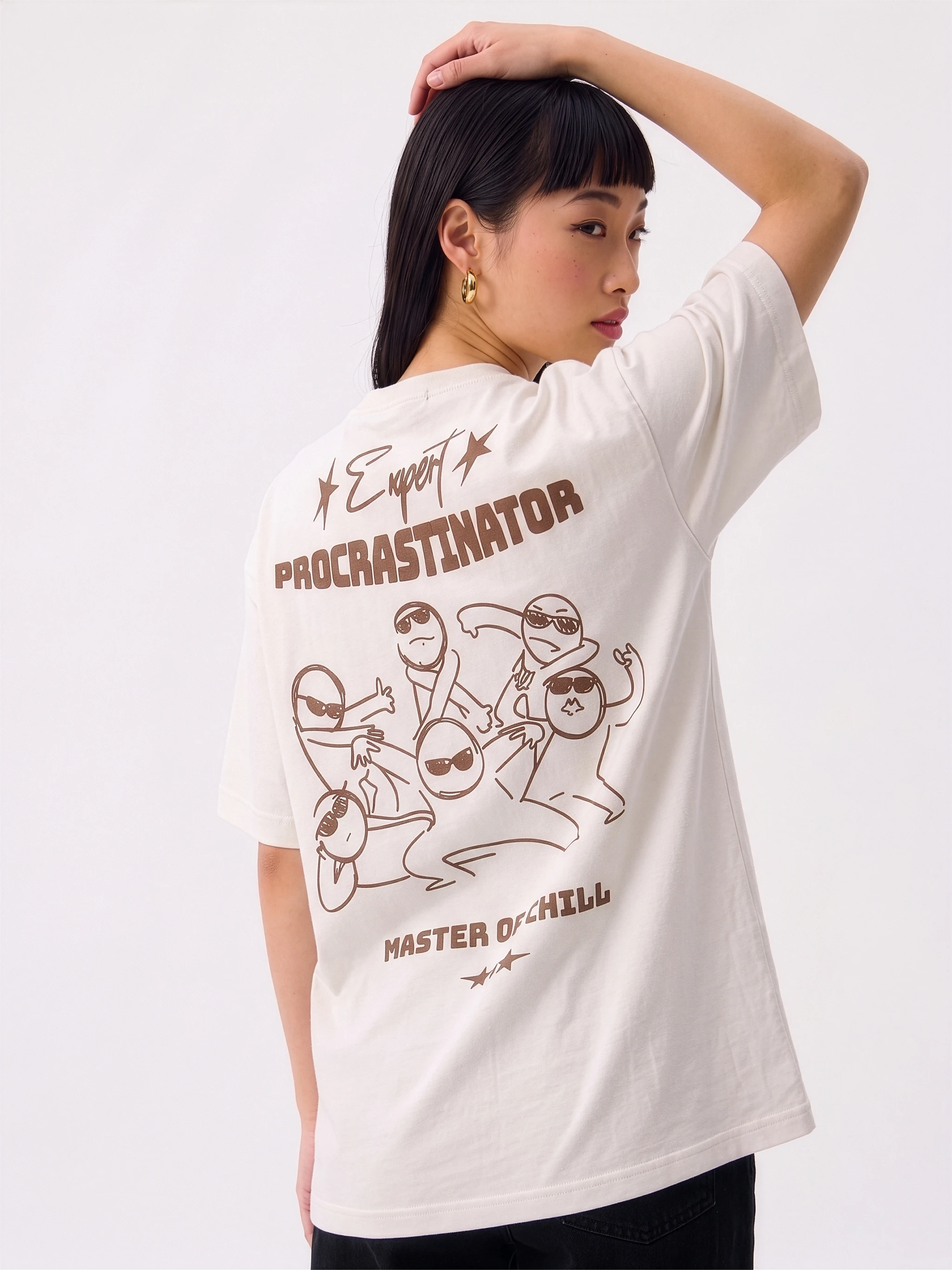 The "Expert" Heavyweight Oversized Tee – Off-White