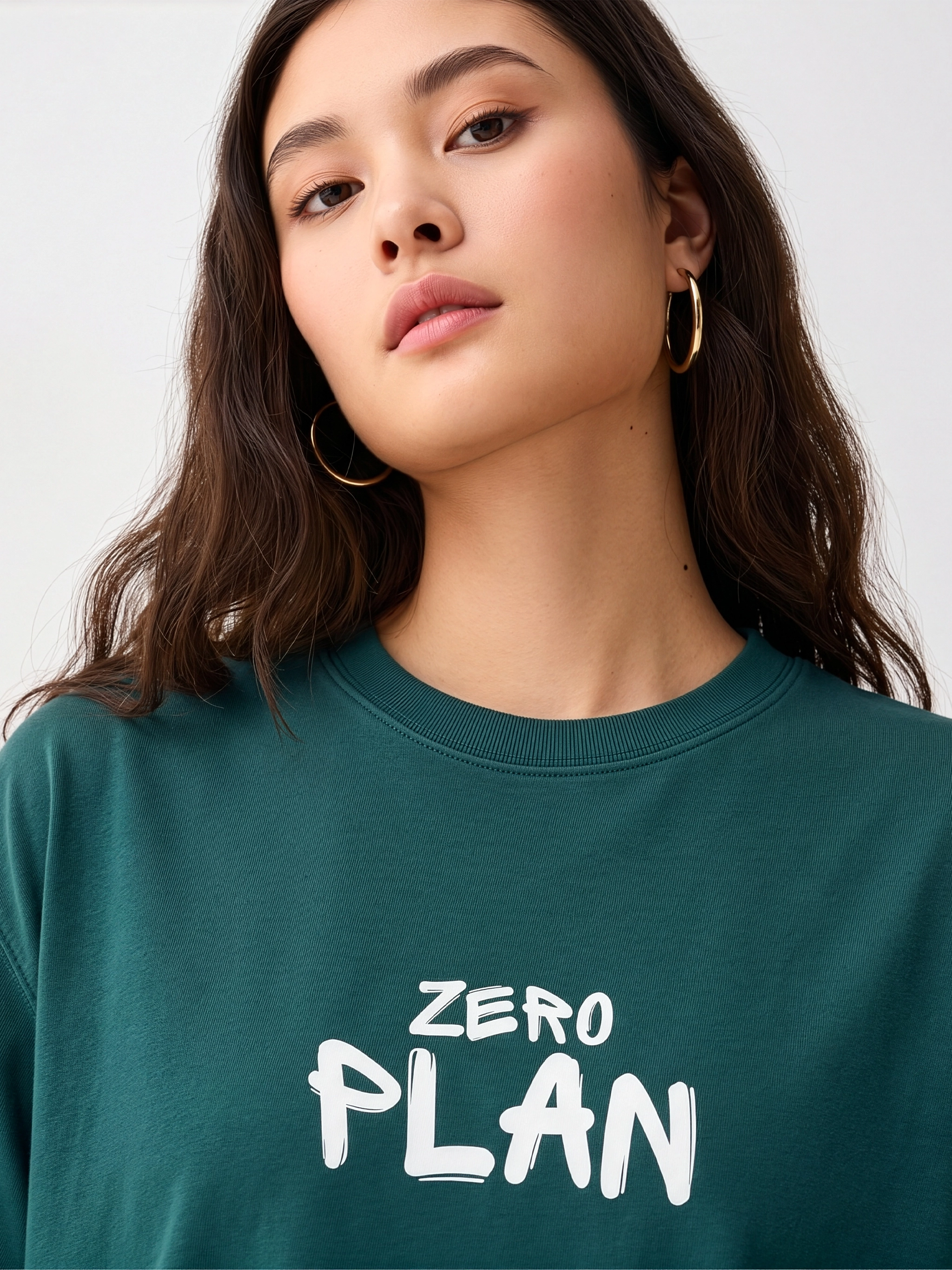 The "Zero Plan" Oversized Graphic T-Shirt