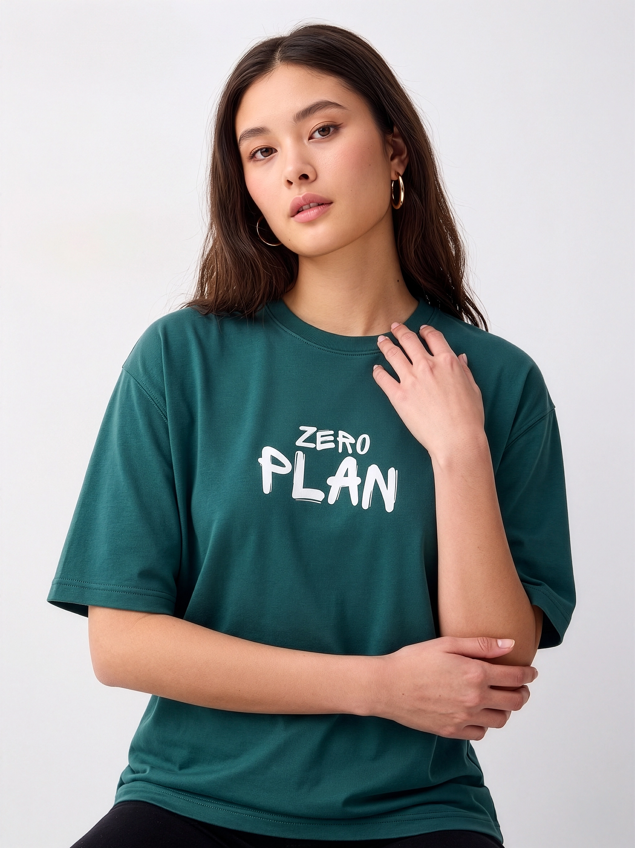 The "Zero Plan" Oversized Graphic T-Shirt