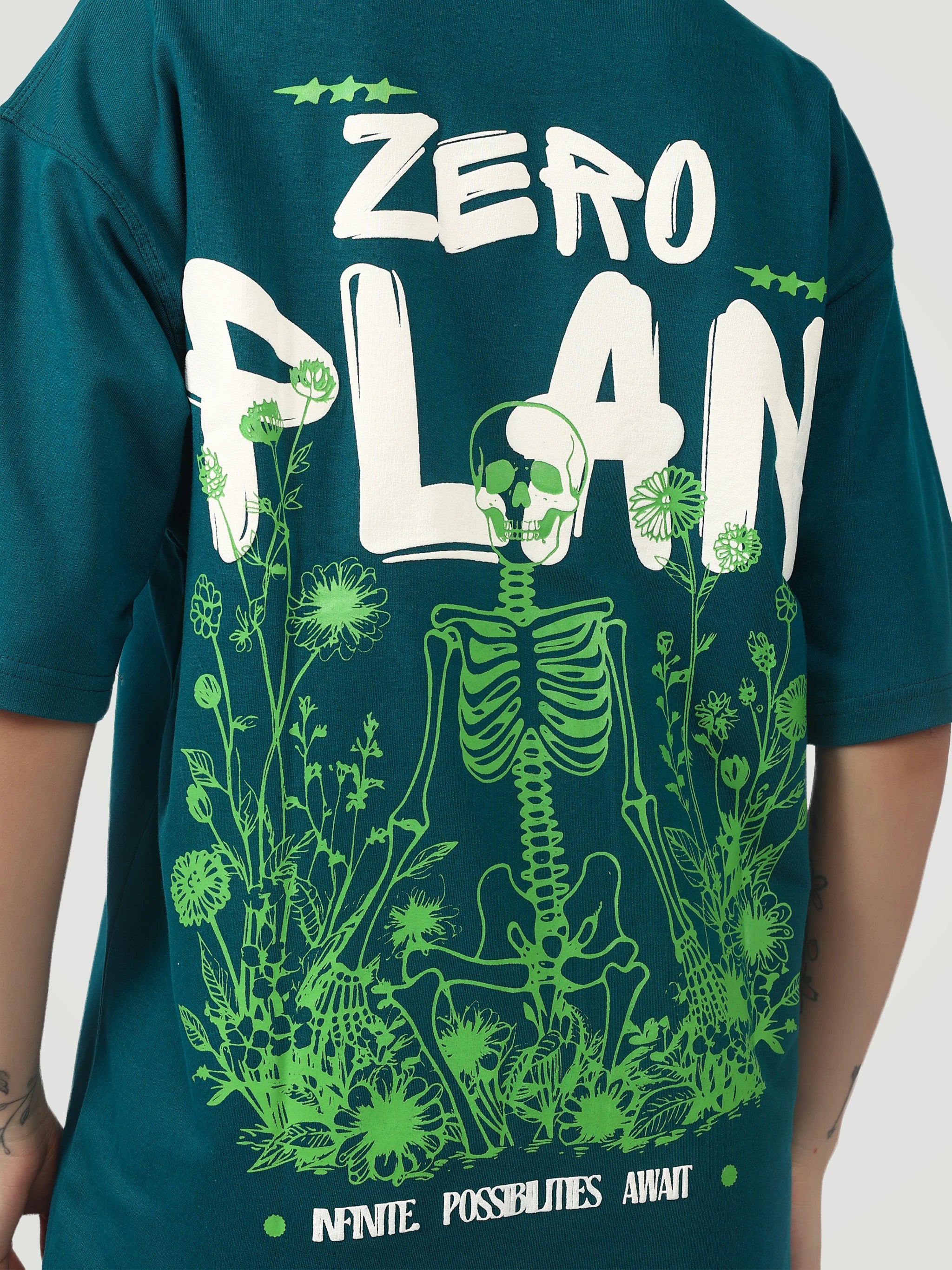 The "Zero Plan" Oversized Graphic T-Shirt