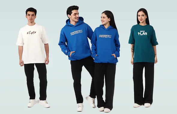 Unisex Smartwear – Oversized Shirts, Sweatshirts & Casuals